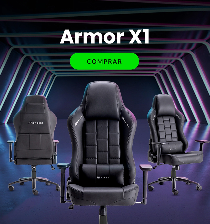 Cadeira Gamer Barata XT Racer Armor X1 em até 10 vezes sem juros 1